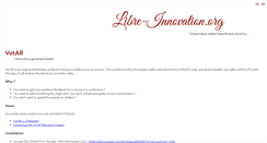 Desktop Screenshot of libre-innovation.org